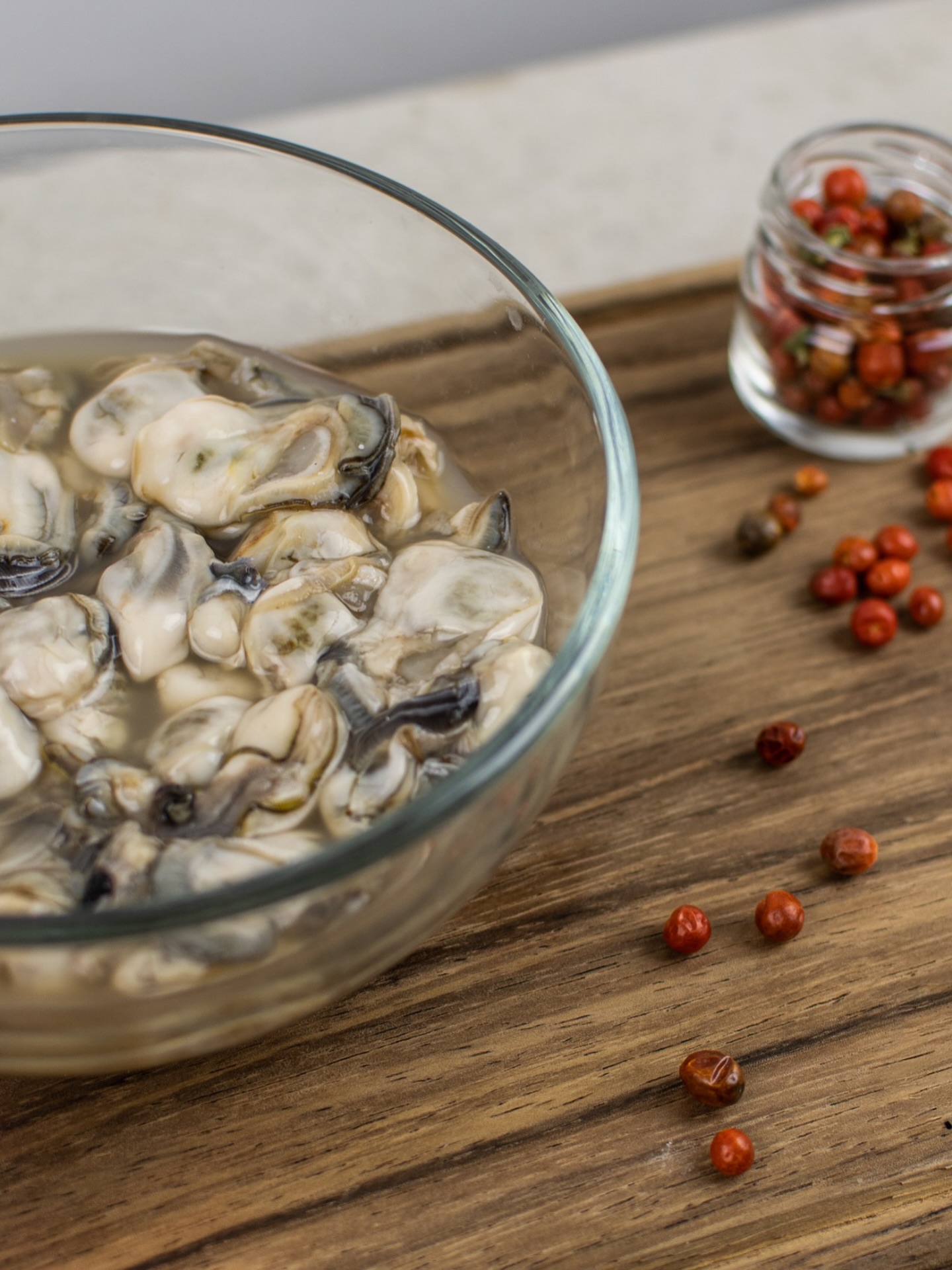 Ostiones preparados con chiltepín